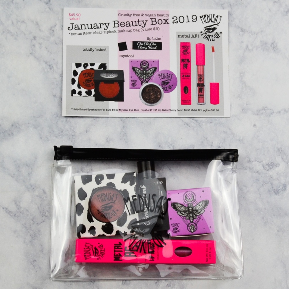 Medusa's Makeup January 2019 Beauty Box